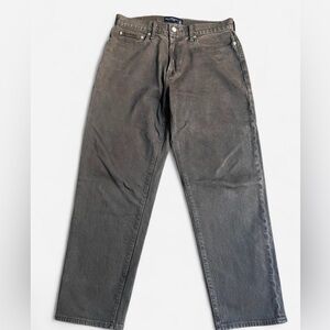 Abercrombie & Fitch Mens Vintage Stretch Athletic Loose Brown Denim W31L30